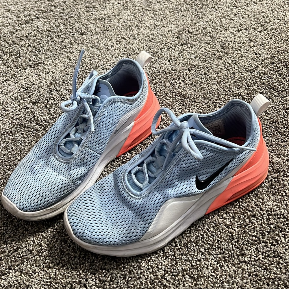 Nike Kids Blue and Pink Athletic Shoes